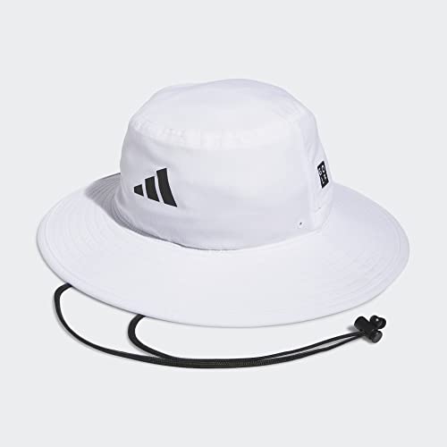 Adidas Golf Men's Wide Brim Sun Hat for Outdoor Sports EventsUV Protection Wide Brim Hat 59Fit Summer Outdoor Hats Men A