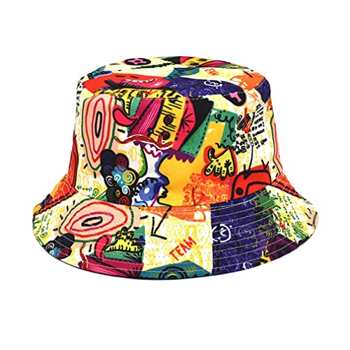 Quanhaigou Packable Reversible Printed Sun Hats for Men Women Travel Hiking
| Quanhaigou Fisherman Style Summer Bucket