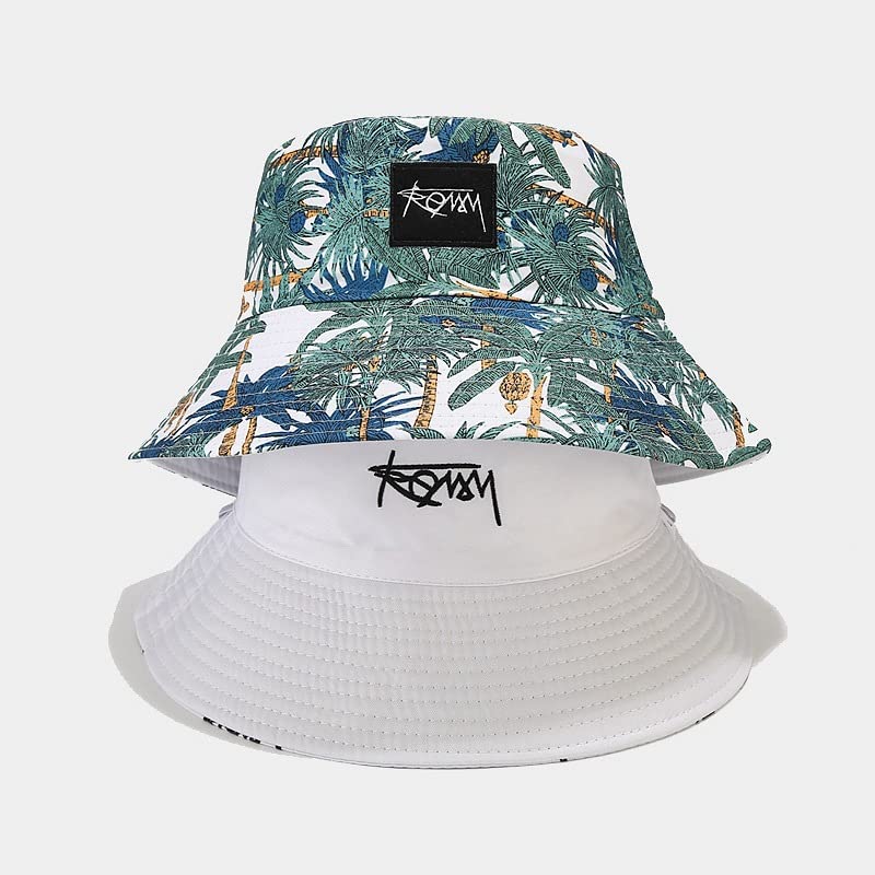 Quanhaigou Unisex Summer Travel Bucket Hats for Men Women Teens Beach Fisherman Cap