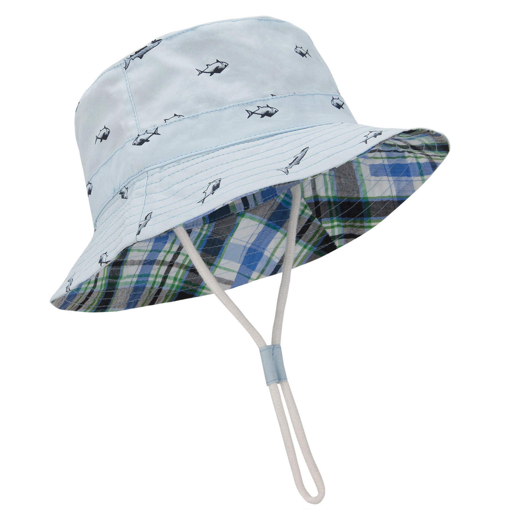 Durio UPF 50+ Cute Wide Brim Summer Sun Protection Baby Boy Bucket Hats  
Durio UPF 50+ Cute Wide Brim Summer Sun Protec